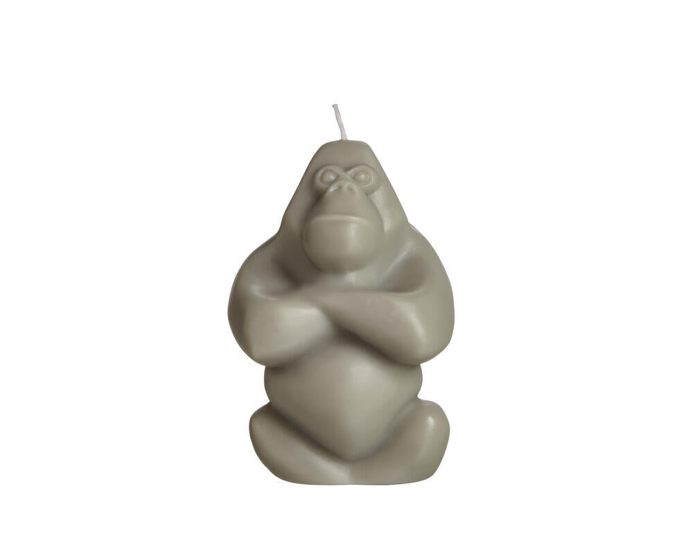 Gabba Gabba skulptur lys, H11,5 cm - grå